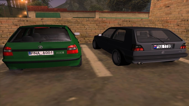 Skoda Felicia, VW Golf Mk2
