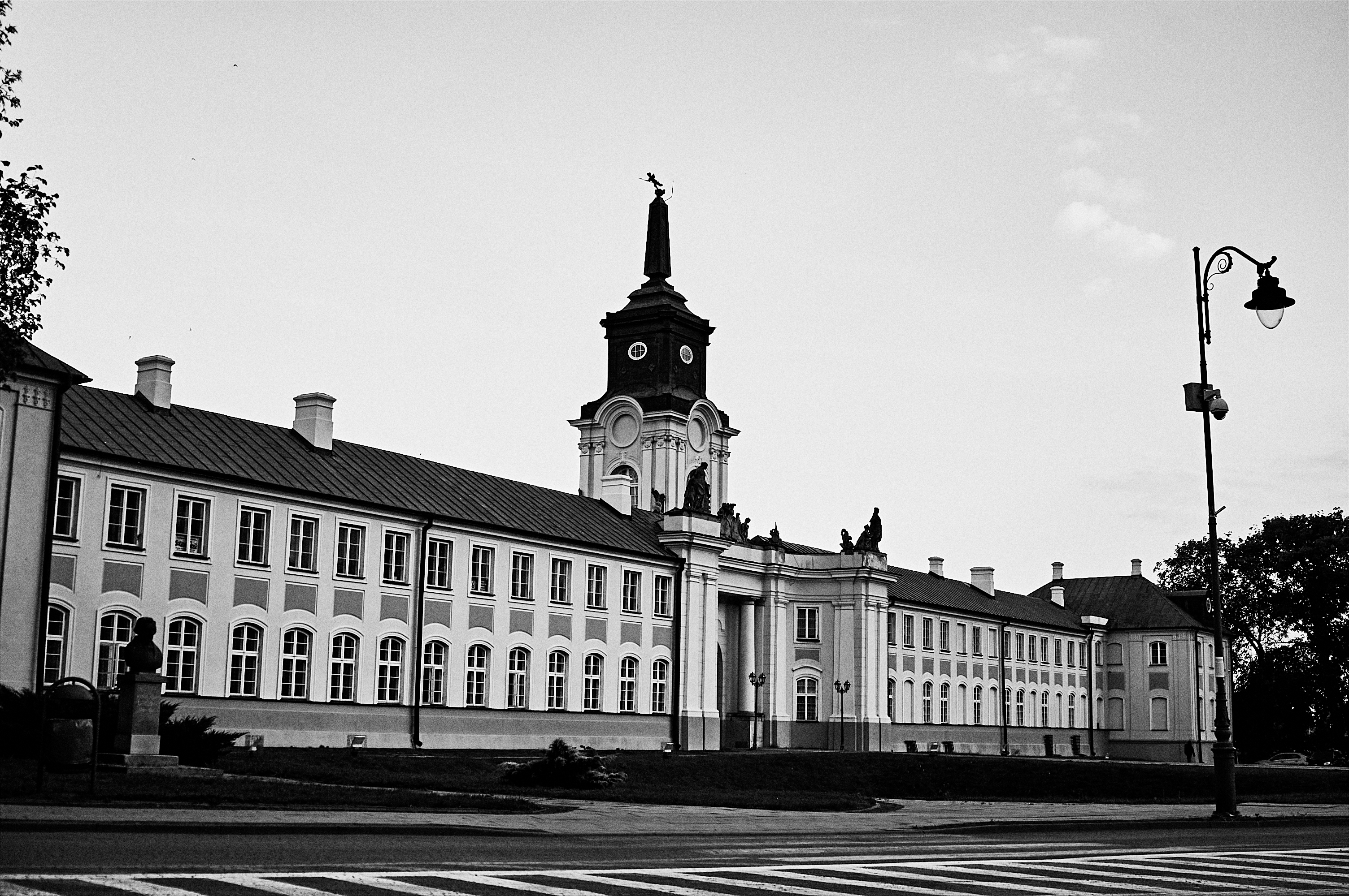 Pałac potockich, strona od centrum miasta